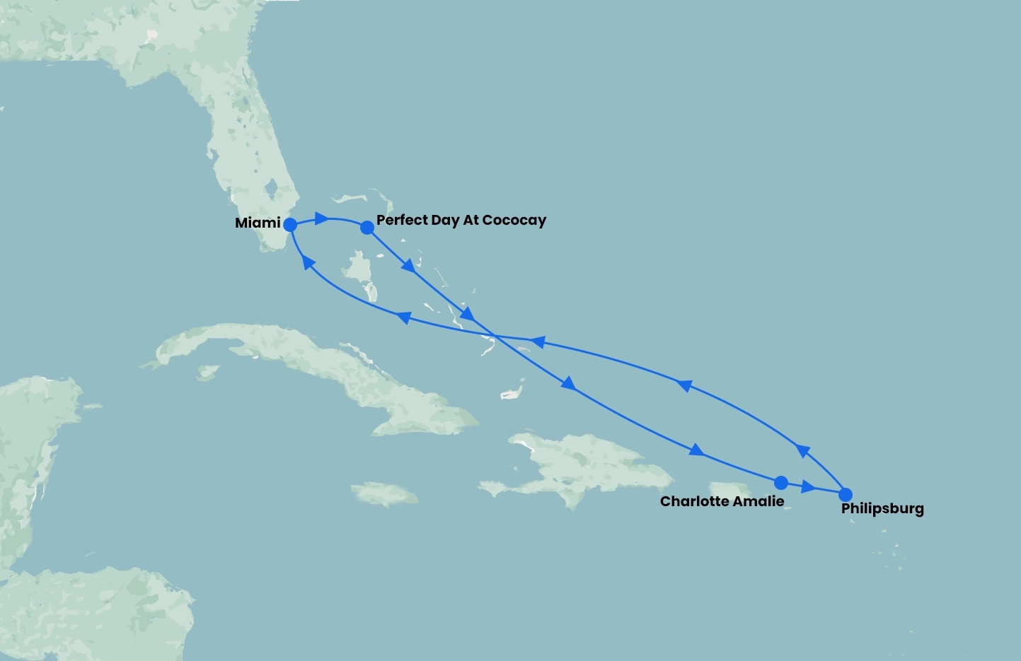 Caribbean Odyssey : 12 Nights Aboard Icon of the Seas